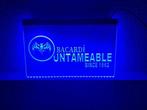 Bacardi neon bord lamp LED cafe verlichting reclame lichtbak, Verzamelen, Verzenden, Nieuw