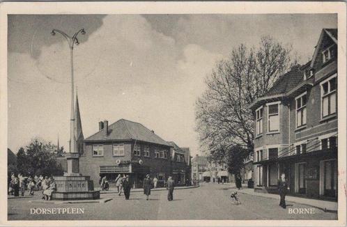 BORNE - Dorsetplein, Verzamelen, Ansichtkaarten | Nederland, Verzenden