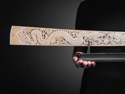 Geen minimale prijs - Extra grote uitgeholde, Antiek en Kunst, Kunst | Designobjecten