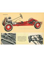 1937 FIAT BALILLA BROCHURE NEDERLANDS, Nieuw, Author