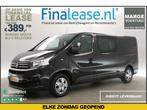 Fiat Talento 1.6 MJ L2H1 MARGE! DC 6 Pers Cruise Cam €389pm, Zwart, Nieuw, Lease, Fiat