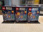 Lego Set - BrickHeadz, Marvel - 41589 + 41590+ 41591 Marvel, Kinderen en Baby's, Speelgoed | Duplo en Lego, Nieuw