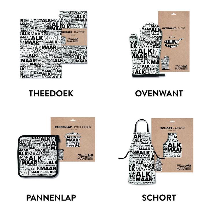 Alkmaar voordeelpakket keukentextiel, Huis en Inrichting, Keuken | Textiel, Overige typen, Overige kleuren, Nieuw, Verzenden