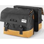 URBAN PROOF Dubbele Fietstas 40 liter recycled grijs geel, Nieuw