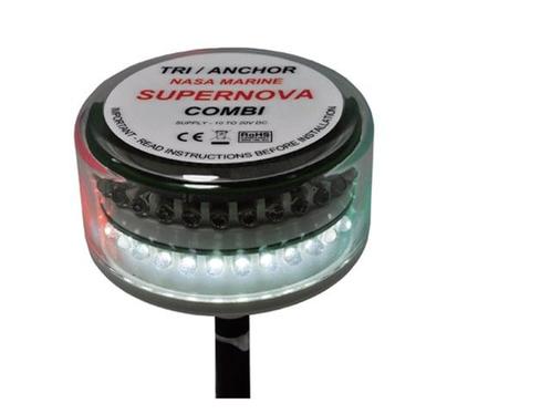 Nasa Supernova LED 3 kleur + anker navigatielicht, Watersport en Boten, Accessoires en Onderhoud, Ophalen of Verzenden