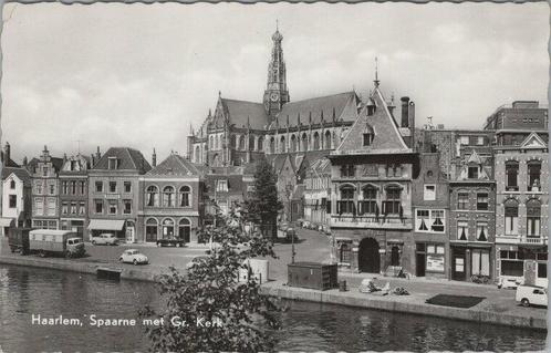 HAARLEM - Spaarne met Gr. Kerk, Verzamelen, Ansichtkaarten | Nederland, Verzenden