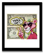 Asko - Peace Out - Dollar Art - Stencil Art