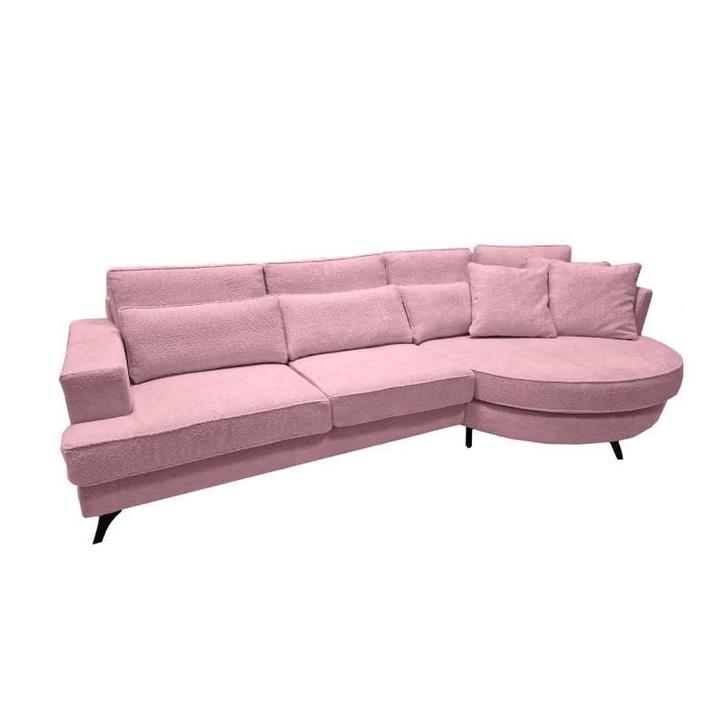 Loungebank Clinge - loungebanken - Roze, Huis en Inrichting, Banken | Sofa's en Chaises Longues, Nieuw, Stof
