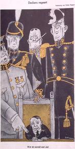 Het leger maakt via Deckers beleid op spotprent (Lithos), Verzenden