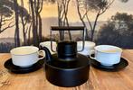 Rosenthal - Tapio Wirkkala - Drinkservies (7) - Zwart en wit