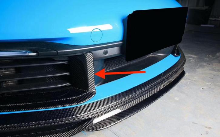 Porsche 992 911 Carbon air-scoop, Auto diversen, Tuning en Styling, Verzenden