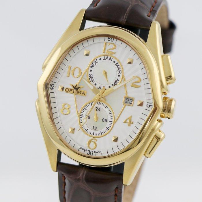 Optima - Swiss Multifunction - OSC272-GL-7 - Zonder, Sieraden, Tassen en Uiterlijk, Horloges | Heren
