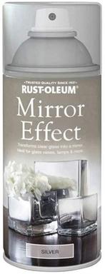 Rust oleum spiegeleffect 150 ml, zilver, Nieuw, Verzenden