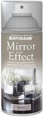 Rust oleum spiegeleffect 150 ml, zilver, Doe-het-zelf en Verbouw, Verf, Beits en Lak, Verzenden, Nieuw