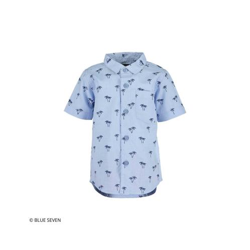 Overhemd - korte mouwen - maten: 80, 86 - Blue Seven, Kinderen en Baby's, Kinderkleding | Overige, Nieuw, Verzenden
