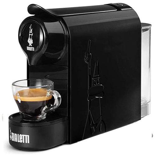 Bialetti Gioia Capsule Koffiemachine CF90 Zwart, Witgoed en Apparatuur, Koffiezetapparaten, Koffiebonen, Nieuw, Combi, Stoompijpje