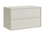 Wastafel Onderkast Mali 80 cm Beige Wastafelmeubel, Verzenden, Nieuw