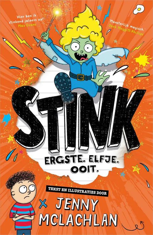 Stink 1 - Stink tegen Danny (9789402713893, Jenny McLachlan), Boeken, Kinderboeken | Kleuters, Nieuw, Verzenden