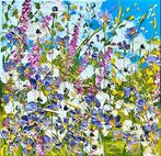 Patrizia Schüller - Zarter Garten mit pink-weißen u. lila