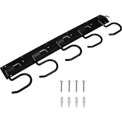Benson Gereedschapshaken op rail - 5 stuks - Gegalvanisee..., Huis en Inrichting, Overige Huis en Inrichting, Nieuw, Ophalen of Verzenden