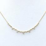 18 karaat Goud - Ketting met hanger - 0.51 ct Diamant