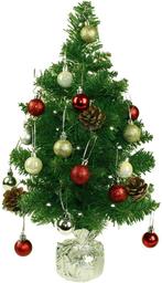 2dekans | FEERIC LIGHTS Kerstboom 50 cm Wit met Sfeervolle, Diversen, Kerst, Ophalen of Verzenden, Zo goed als nieuw
