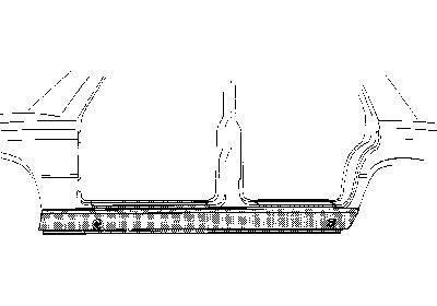 Dorpel links | Mercedes w116, Auto-onderdelen, Carrosserie en Plaatwerk, Ophalen of Verzenden