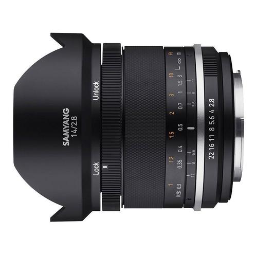Samyang 14mm MF f/2.8 MK2 MFT-mount objectief - Tweedehands, Audio, Tv en Foto, Fotografie | Lenzen en Objectieven, Groothoeklens
