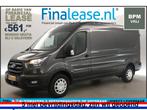 Ford Transit L3H2 Trend NIEUW 130PK BPM Vrij Airco €561pm, Nieuw, Ford, Zilver of Grijs, Lease