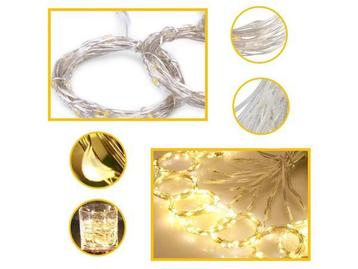 Veiling - Decoratie verlichting - led gordijn met afstandsbe beschikbaar voor biedingen