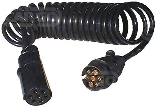 Spiraalkabel m/ stekkers/aanhanger, Watersport en Boten, Bootonderdelen, Motor en Techniek, Nieuw, Zeilboot of Motorboot, Ophalen of Verzenden