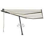 vidaXL Luifel automatisch met LED en windsensor 400x300 cm, Tuin en Terras, Zonneschermen, Verzenden, Nieuw