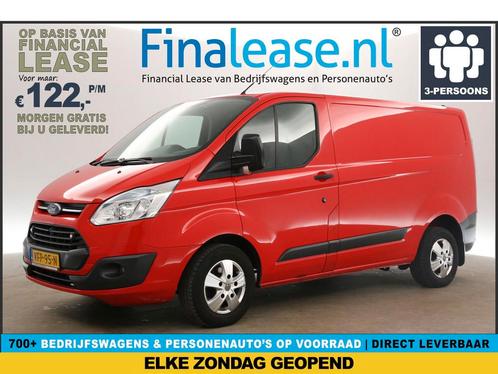 Ford Transit Custom 270 2.2 TDCI L1H1 Airco Cruise €122pm, Auto's, Bestelauto's, Lease, Handgeschakeld, Diesel, Ford, Rood, Verzenden