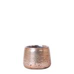 Kolibri Home | Luxury bloempot - Zilveren keramieken sierpot, Verzenden