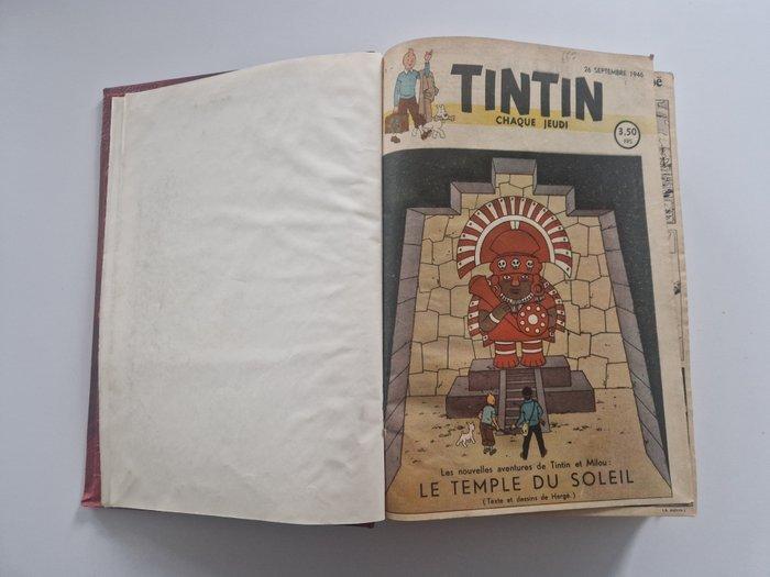 Tintin - Reliure amateur Journal de Tintin 1946/1947 - 1, Boeken, Stripboeken