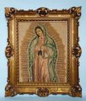 Mooi in goud bewerkte lijst onze-Lieve-Vrouw van Guadalupe,