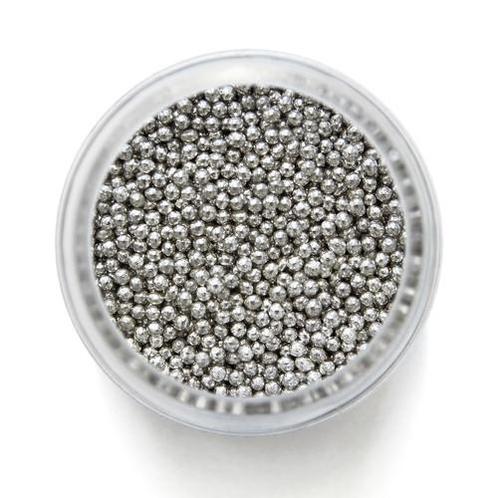 PME Suikerparels Zilver Nonpareils 25 gram, Hobby en Vrije tijd, Taarten en Cupcakes maken, Nieuw, Verzenden
