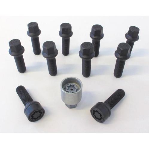 H&R Wielboutenset bolkonisch R14 M14x1.50 - Lengte 60mm - Zw, Auto-onderdelen, Ophanging en Onderstel, Nieuw, Verzenden