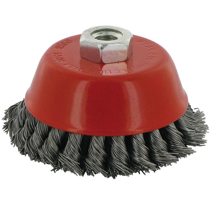 Komborstel met getordeerd draad 100mm uitstaand, Doe-het-zelf en Verbouw, Gereedschap | Slijpmachines, Overige typen, Nieuw, Verzenden