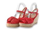 Kanna Sleehakken in maat 39 Rood | 10% extra korting, Kleding | Dames, Schoenen, Verzenden, Zo goed als nieuw, Schoenen met hoge hakken