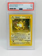 Pokémon - 1 Graded card - Raichu base holo - PSA 7, Hobby en Vrije tijd, Verzamelkaartspellen | Pokémon, Nieuw