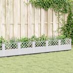 vidaXL Plantenbak met pinnen 363,5x43,5x43,5 cm polypropeen, Verzenden, Nieuw, Kunststof