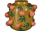 Mica Decorations Melika Vaas - Keramiek - H34 x Ø37 cm -, Verzenden, Nieuw