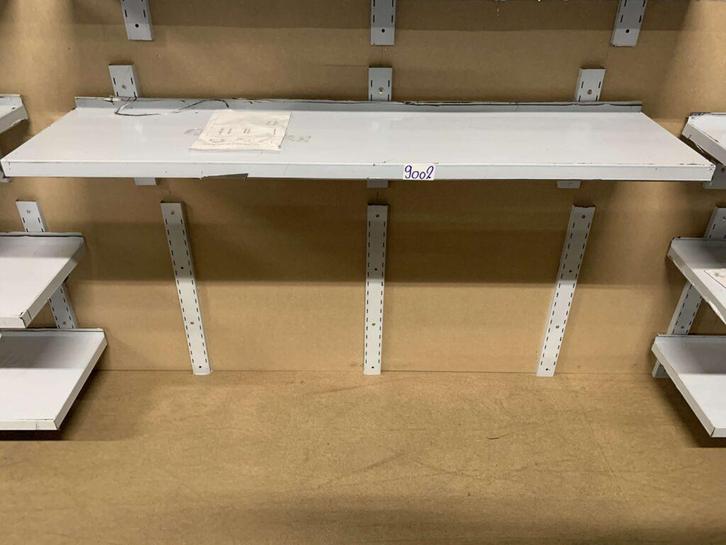 RVS Wandschap schap 160 x 40 cm Horeca, Zakelijke goederen, Horeca | Keukenapparatuur, Nieuw in verpakking, Ophalen of Verzenden