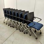 Steelcase inklapbare stoel - blauwe skai (alleen per set), Nieuw, Ophalen of Verzenden
