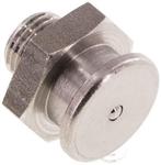 Vlak DIN 3404 Smeernippel 16mm RVS M10x1, Verzenden, Nieuw
