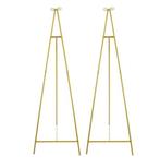 Gouden Presentatie Schilderezel Verstelbaar Driehoekig, Verzenden, Nieuw