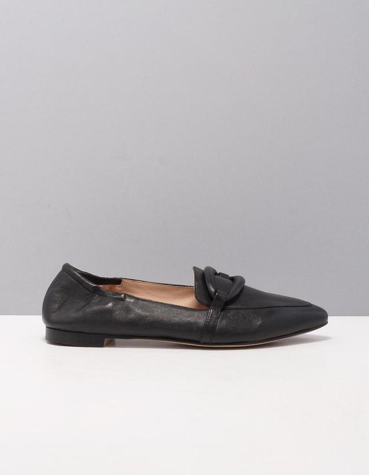 di Lauro reena mocassins dames zwart  2315618 black leer 41, Kleding | Dames, Schoenen, Nieuw, Verzenden