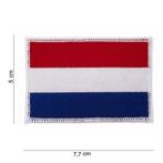 Embleem Patch Nederlandse vlag stof Holland 1026, Nieuw, Verzenden