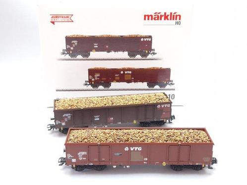 Märklin H0 - 46910 - Modeltrein goederenwagonset (2) -, Hobby en Vrije tijd, Modeltreinen | H0